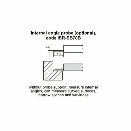 INSIZE Internal Angle Probe ISR-SB70B